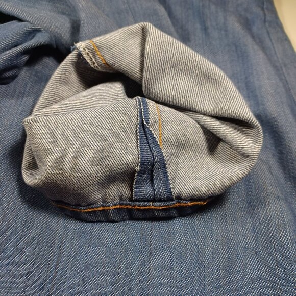 Vintage JC Penney RanchCraft mens dark wash straight leg jeans 36x32 EUC USA - Picture 13 of 13